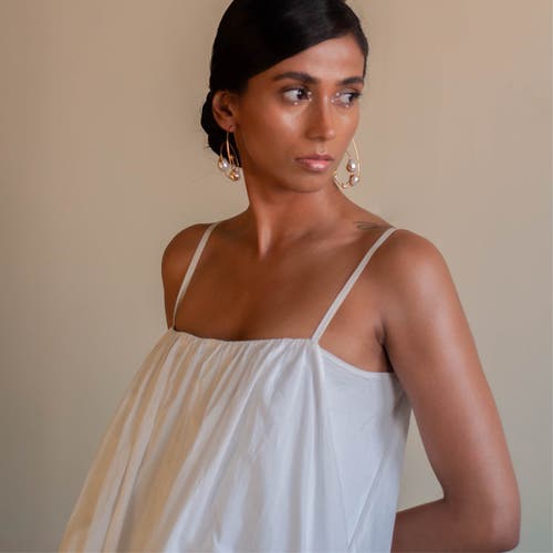 Dhwani Bhansal Zuri Hoops In Gold Plated
