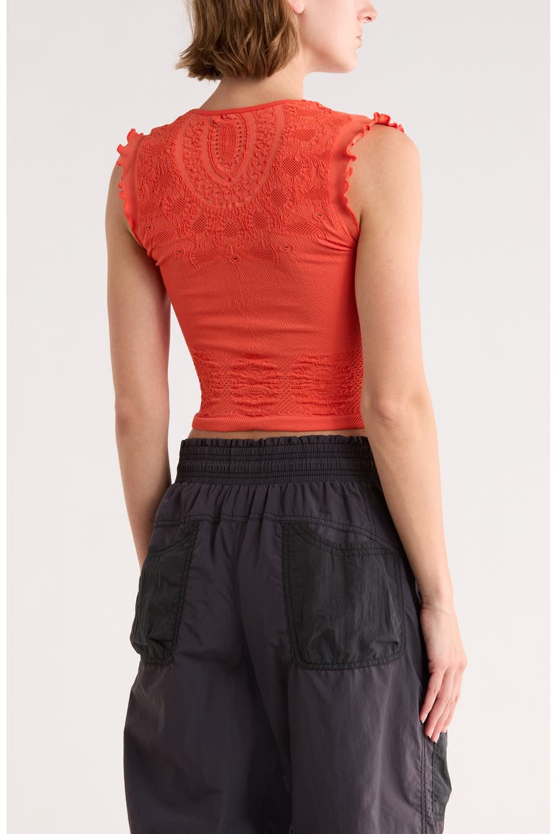 Take Me Away Crop Top, Alternate, color, BURNT ORANGE