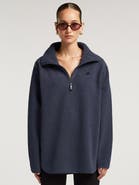 4TH ARQ Lennox Half-Zip Long Sleeve Sweatshirt
