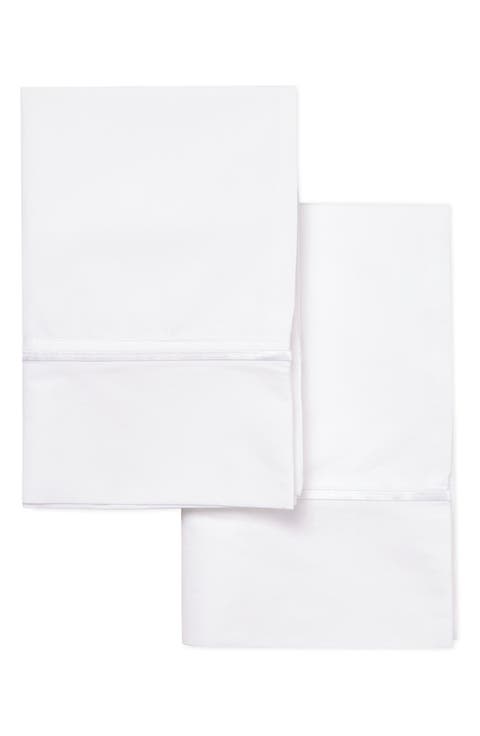 Single Embroidered Line 300 Thread Count 100% Cotton Pillowcases