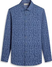 Bugatchi Jimmy OoohCotton® Abstract Print Button-Up Shirt