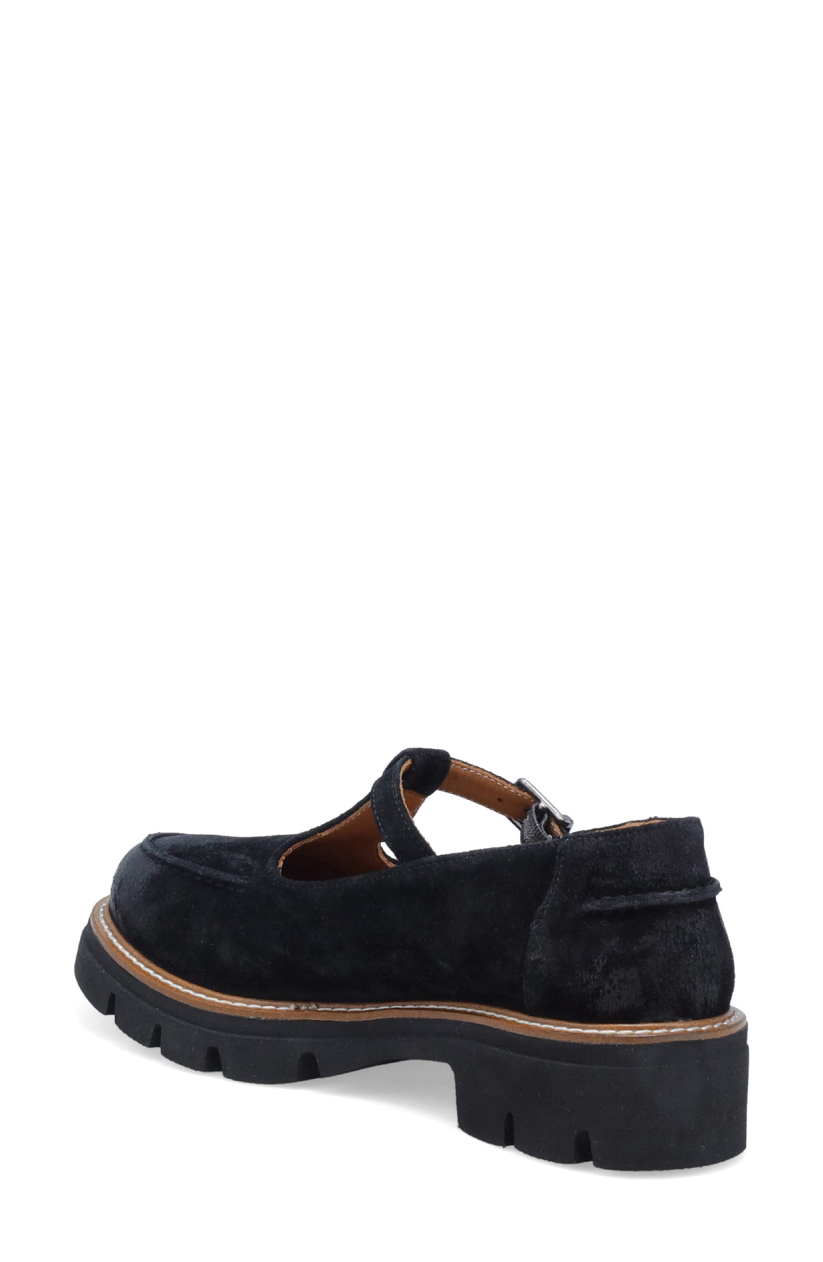Garrett Lug Sole Mary Jane, Alternate, color, BLACK SUEDE