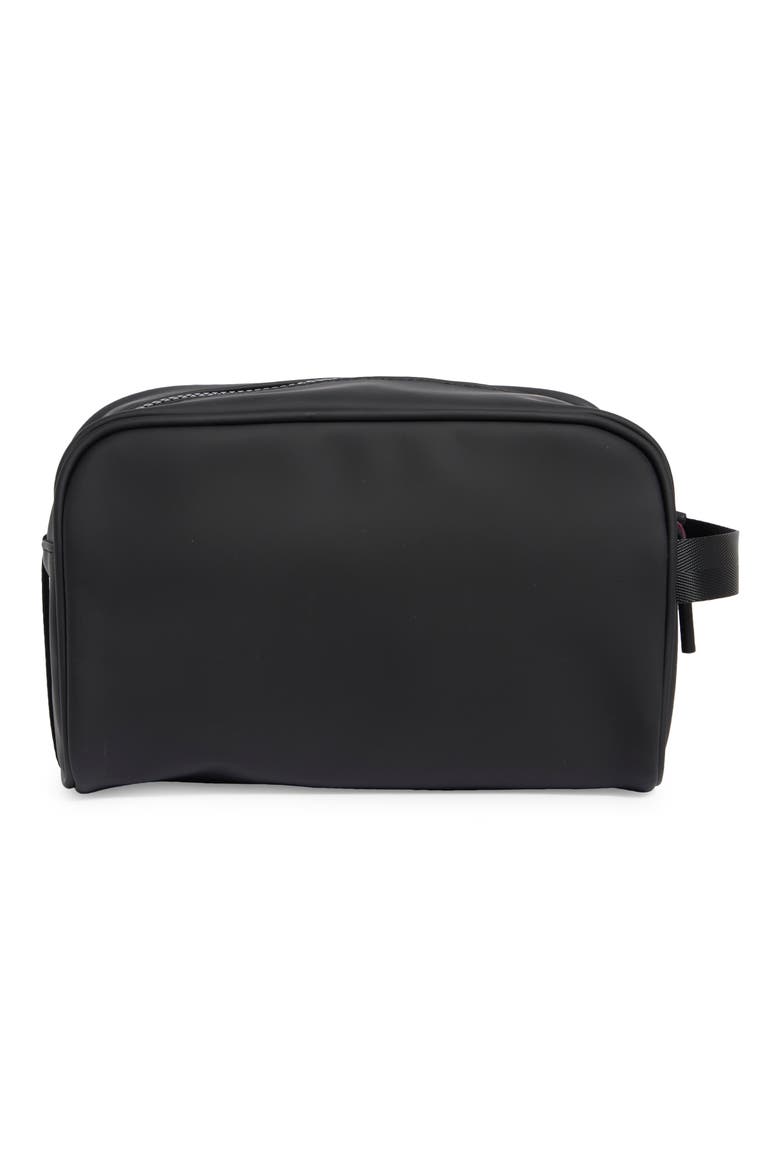 Rubberized Dopp Kit, Alternate, color, BLACK