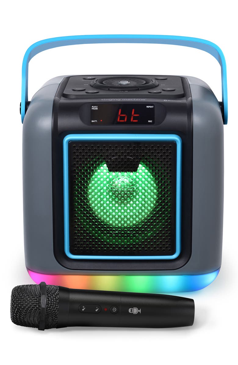 Singing Machine Cube Mini Karaoke Machine, Alternate, color, 