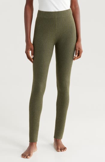 Lunya Rib Cozy Organic Cotton Blend Leggings Nordstrom