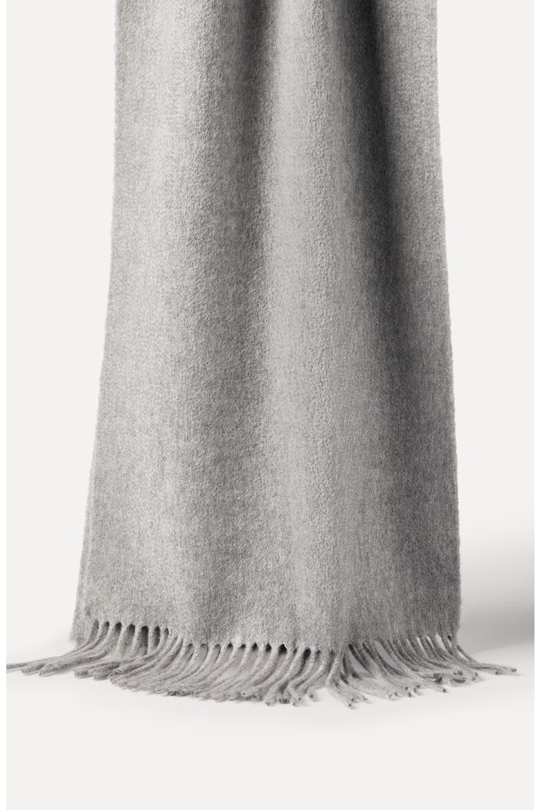 Double knit scarf, Alternate, color, Light Grey