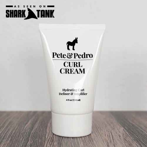 Pete & Pedro Curl Cream Curl Enhancer & Frizz Reducer In White