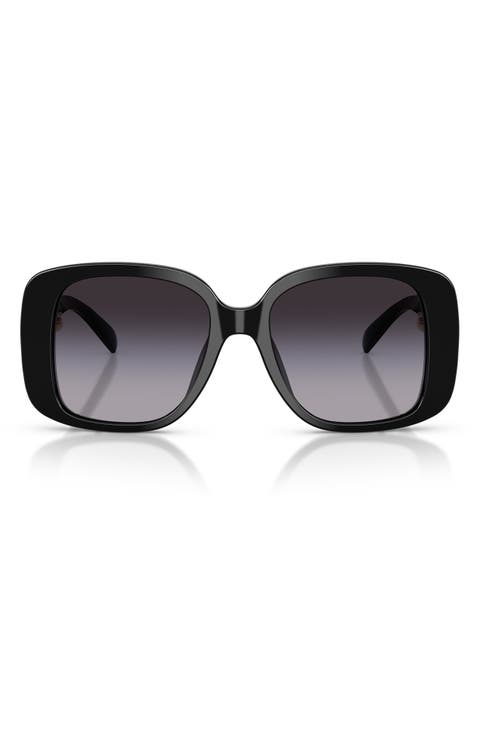 53mm Gradient Square Sunglasses