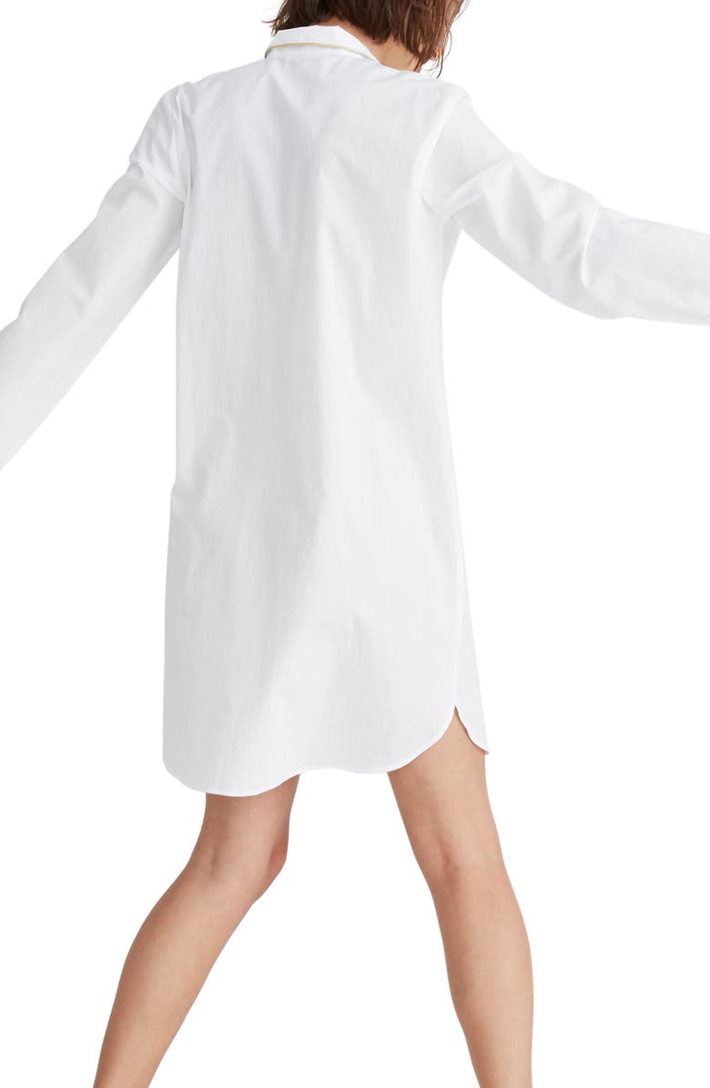 Madewell Tipped Bedtime Nightshirt, Alternate, color,