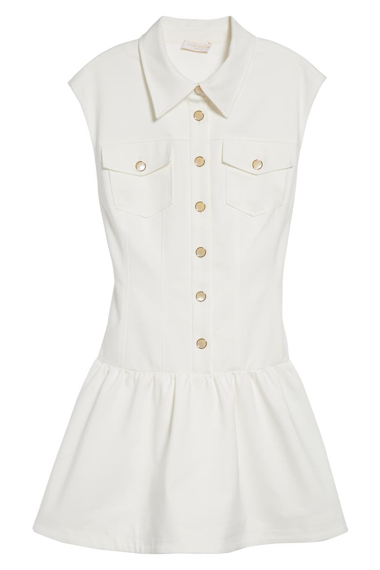 Sofi Cap Sleeve Minidress, Alternate, color, IVORY
