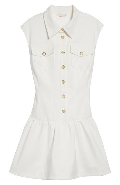 Ramy Brook Sofi Cap Sleeve Minidress In White