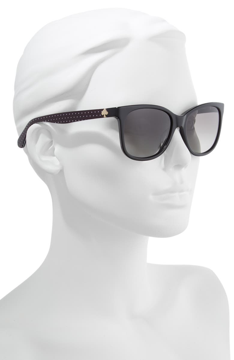 kate spade new york danalyn 54mm polarized sunglasses, Alternate, color, 