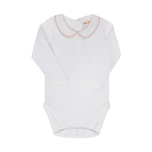 Ely's & Co. Modal Bodysuit In Pink