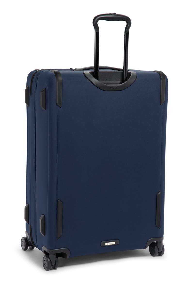 Alpha Large Dual Access Expandable Checked Luggage, Alternate, color, NAVY