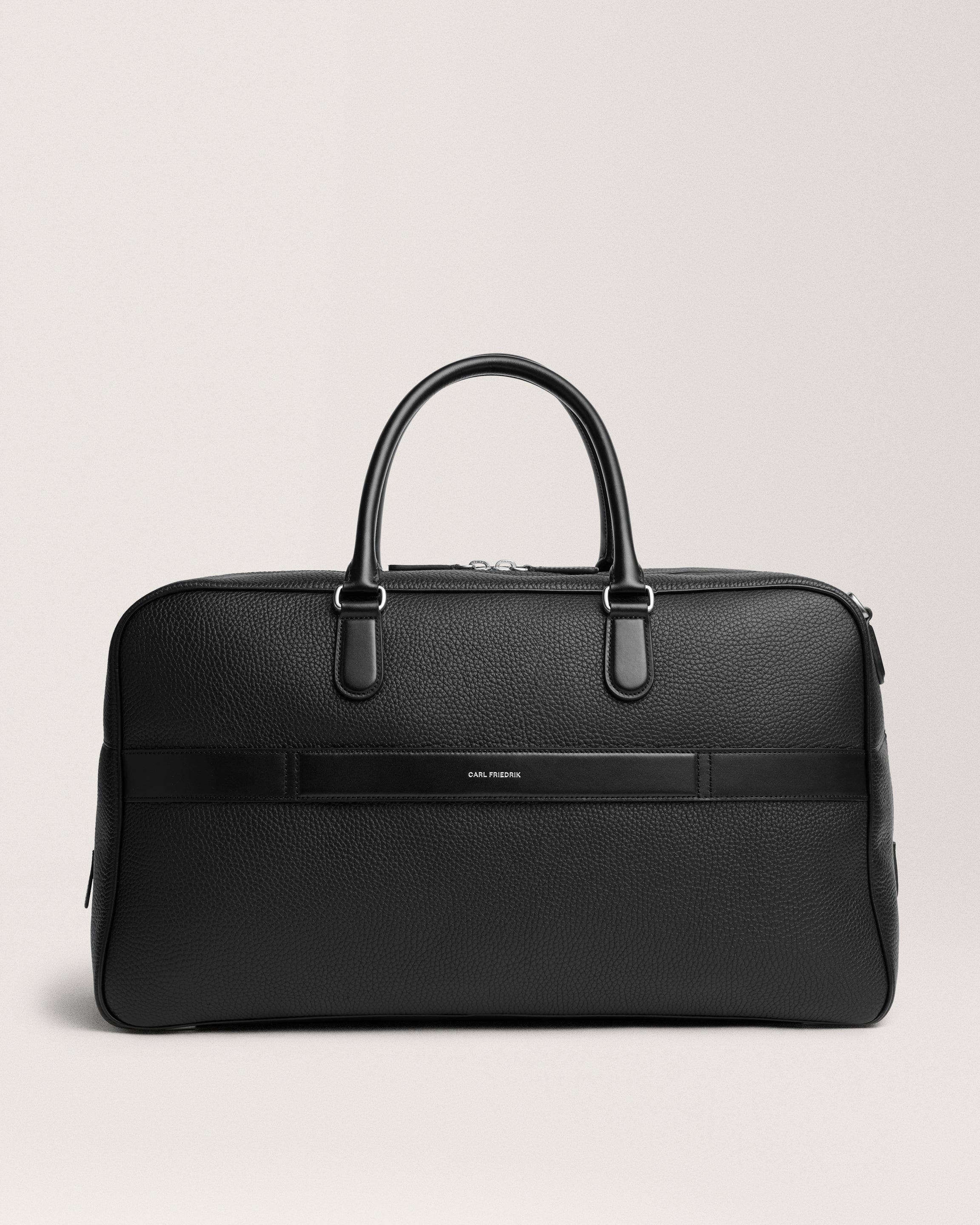 Carl Friedrik Granville Weekender, Alternate, color, Black