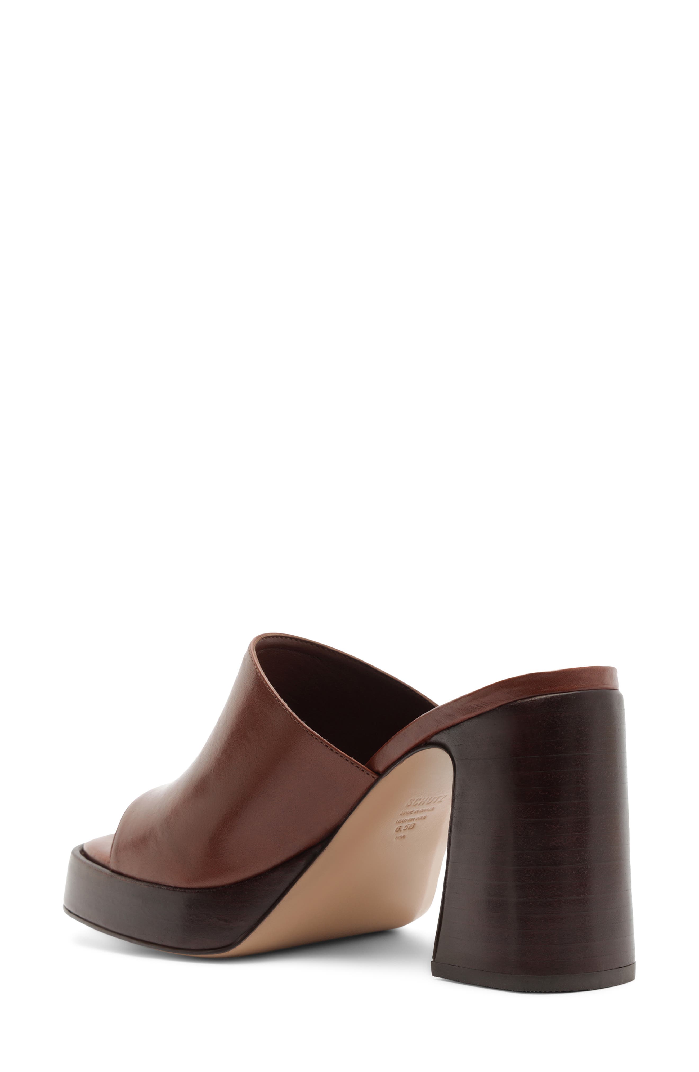 Rowan Platform Sandal, Alternate, color, WARM TOFFEE