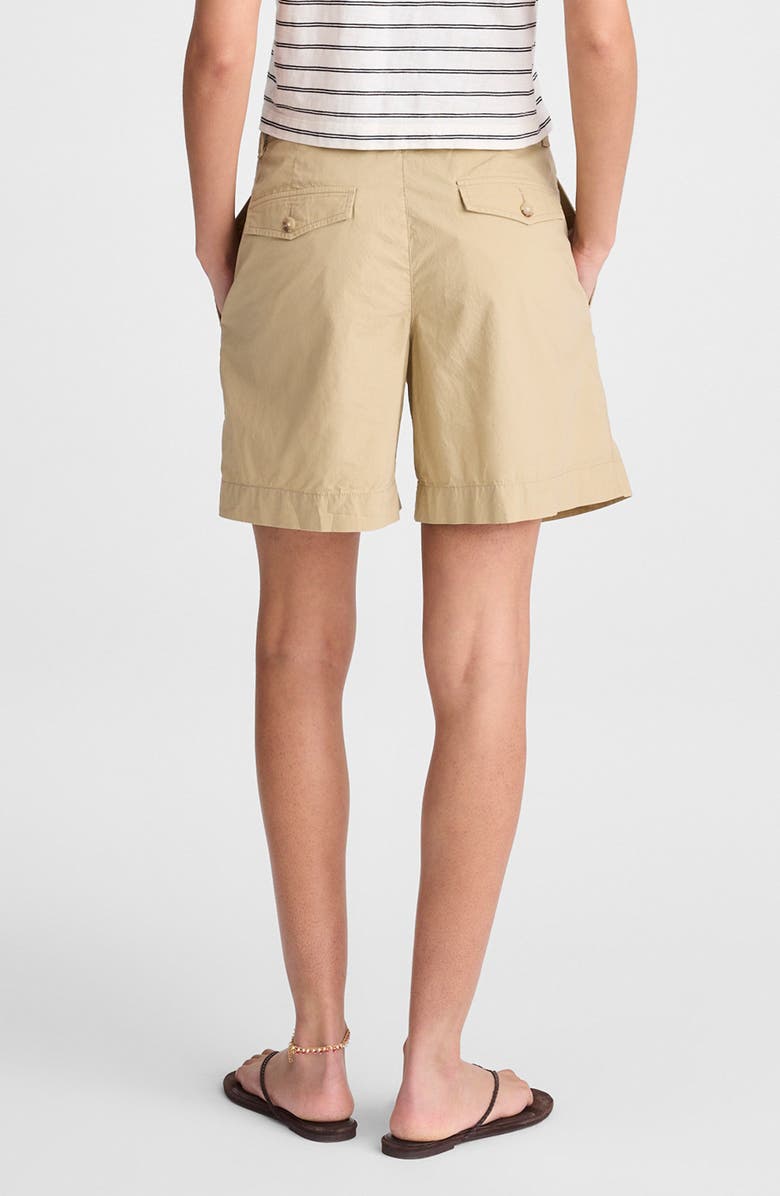 Madewell The Everyday Trouser Shorts, Alternate, color, Fennel Seed