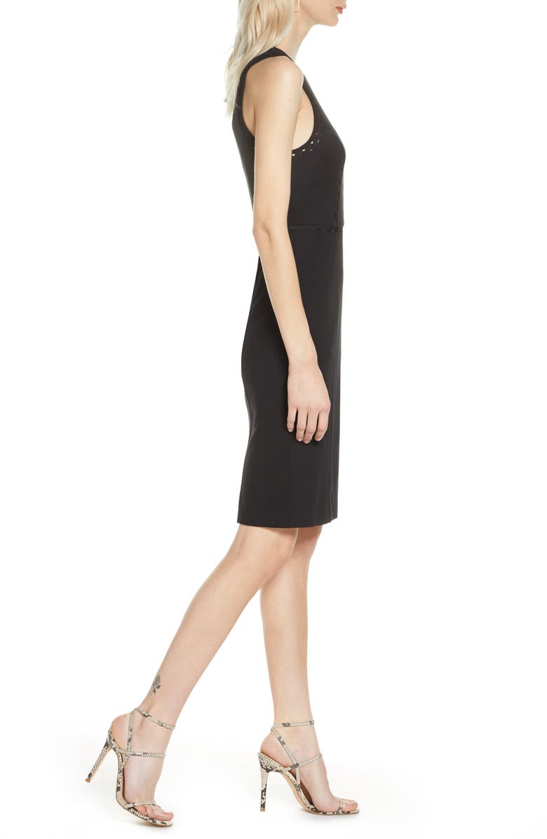 Ali & Jay First Point Rickrack Trim Sheath Dress, Alternate, color, 