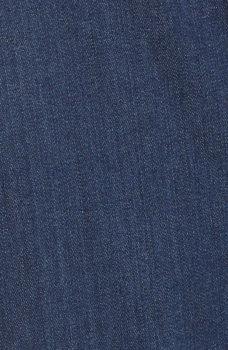 Halogen<sup>®</sup> RUFFLE FRONT DENIM SKIRT, Alternate, color,