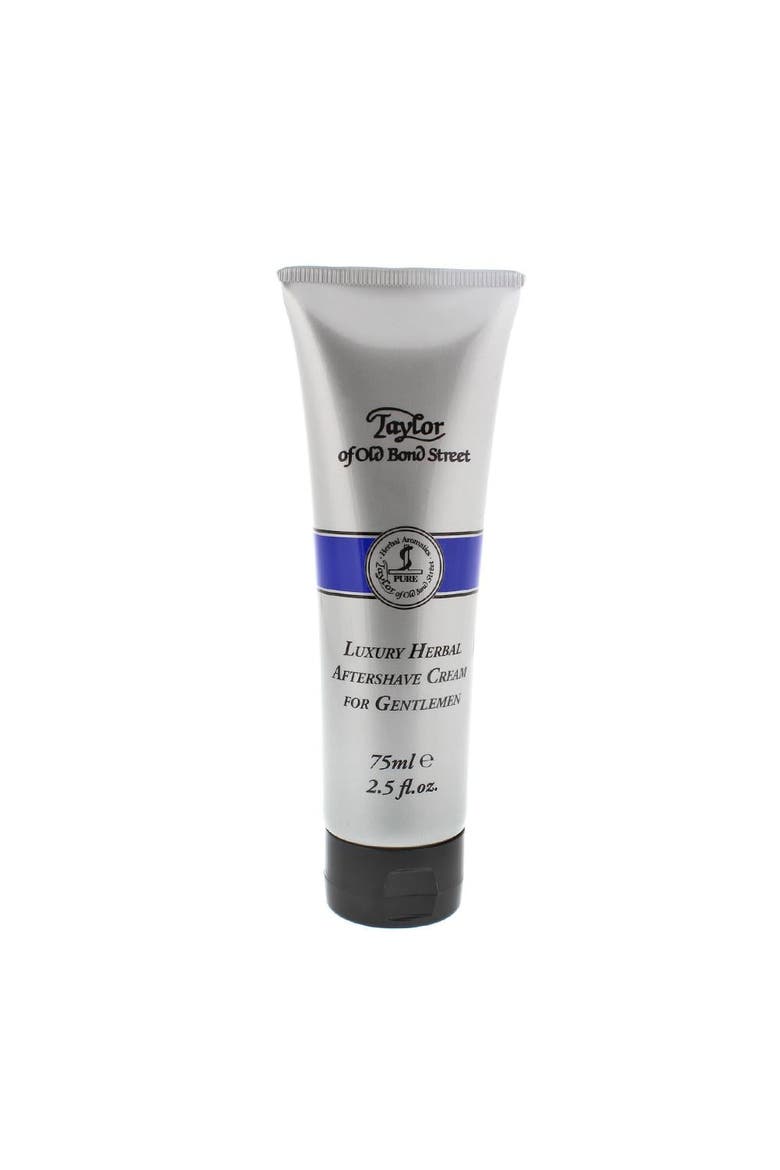 Herbal Aftershave Cream, Main, color, White