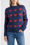 selected Navy Still- Red Heart