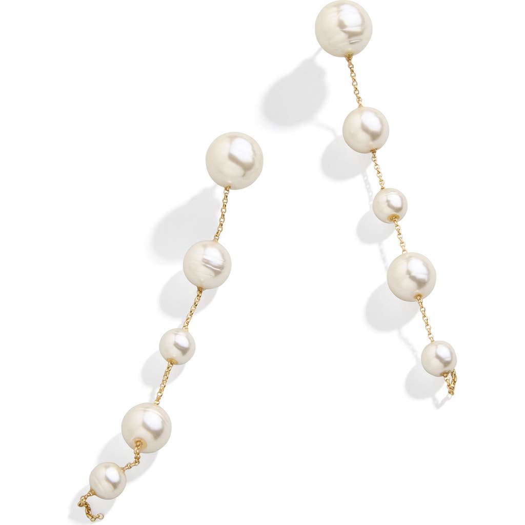 Baublebar Madeline Imitation Pearl Drop Earrings In Pearl