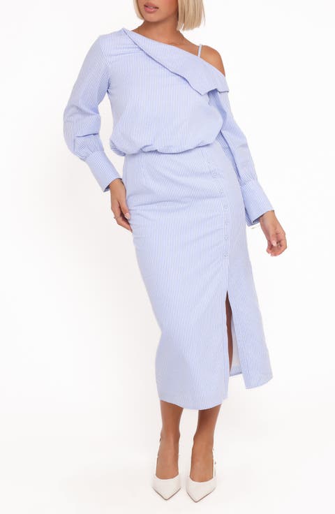 Broderick One Shoulder Midi Dress