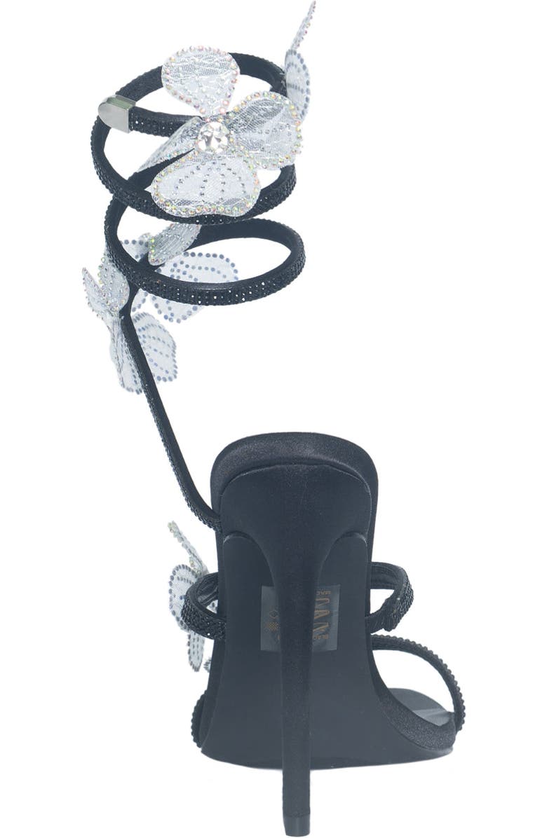 Lauren Lorraine Victoria Sandals, Alternate, color, Black