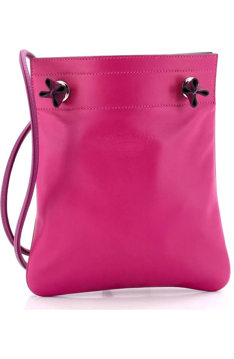 Pre-Owned Hermes Aline Bag Milo Lambskin and Swift Mini, Main, color, Rose Pourpre