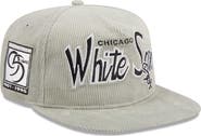 New Era Men's New Era Gray Chicago White Sox Corduroy Golfer Adjustable Hat