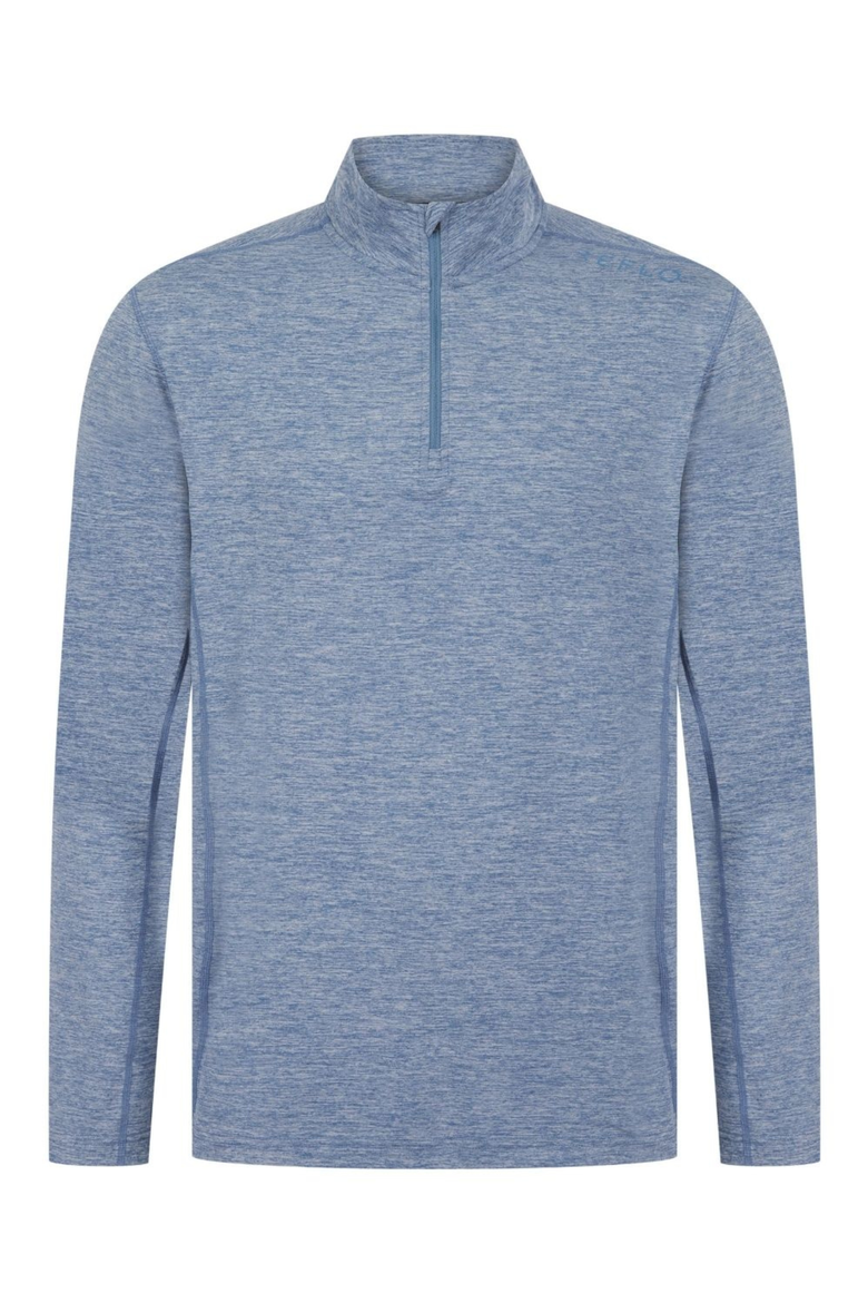 Purus Lightweight Quarter-Zip Midlayer, Alternate, color, Coronet Blue
