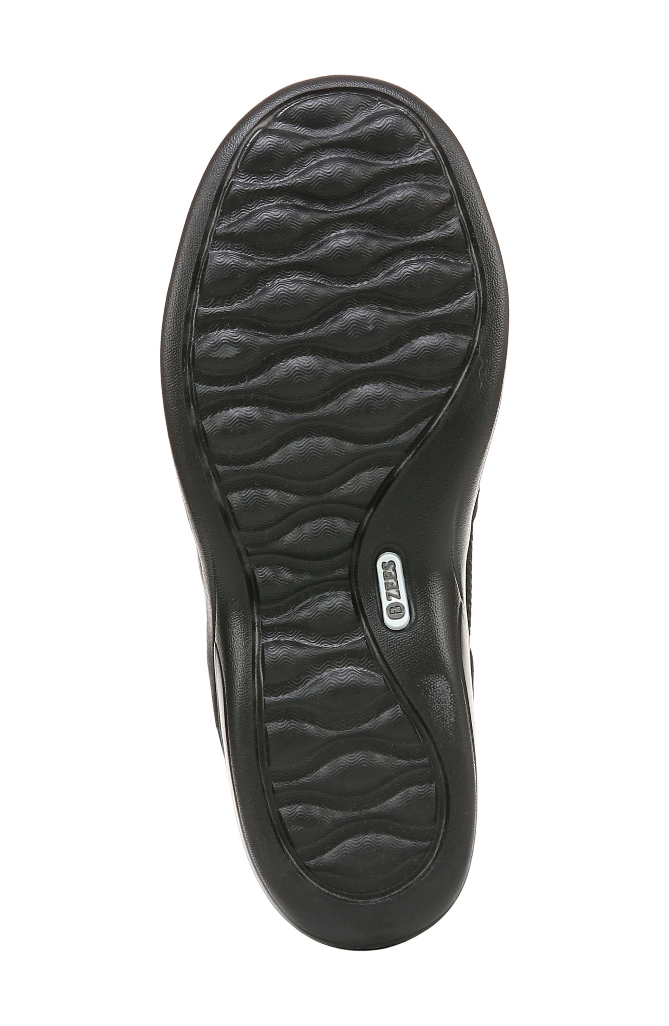 LifeStride Niche Knit Slip-On Sneaker - Wide Width Available, Alternate, color, Black Knit