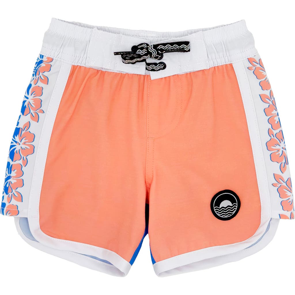 Feather 4 Arrow Noosa Board Shorts In Papaya