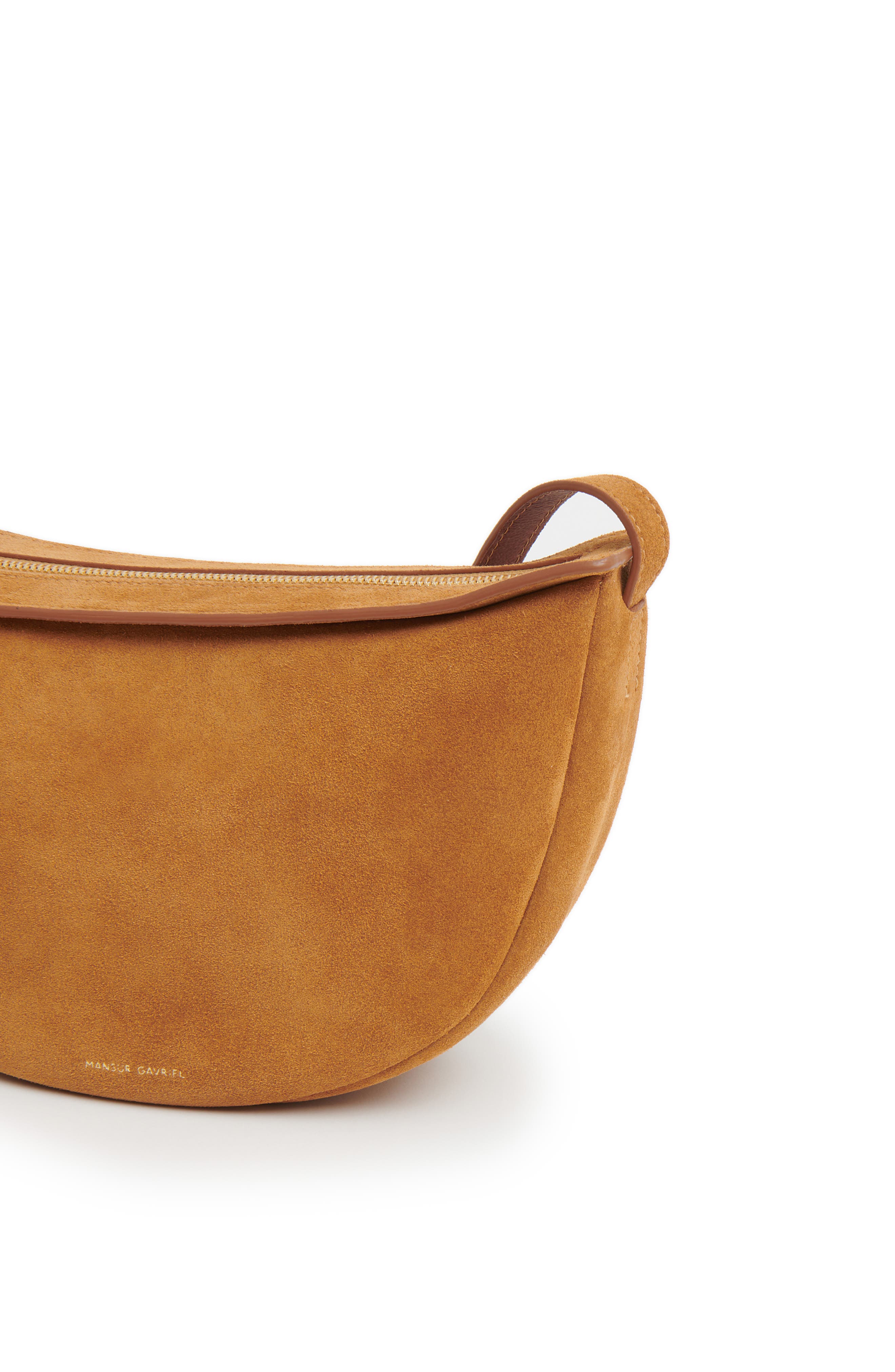 Mansur Gavriel Moon Leather Sling Bag, Alternate, color, 