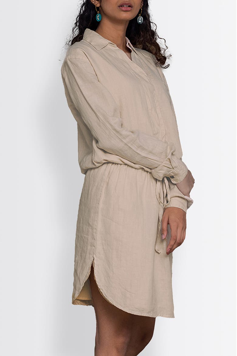 Meet Me By The Cliff Dress, Alternate, color, Neutral Beige