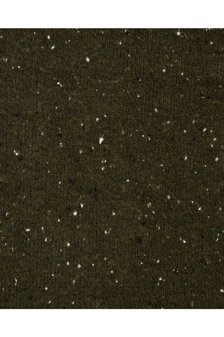 Green Knitted Scarf, Alternate, color, Woodland Green