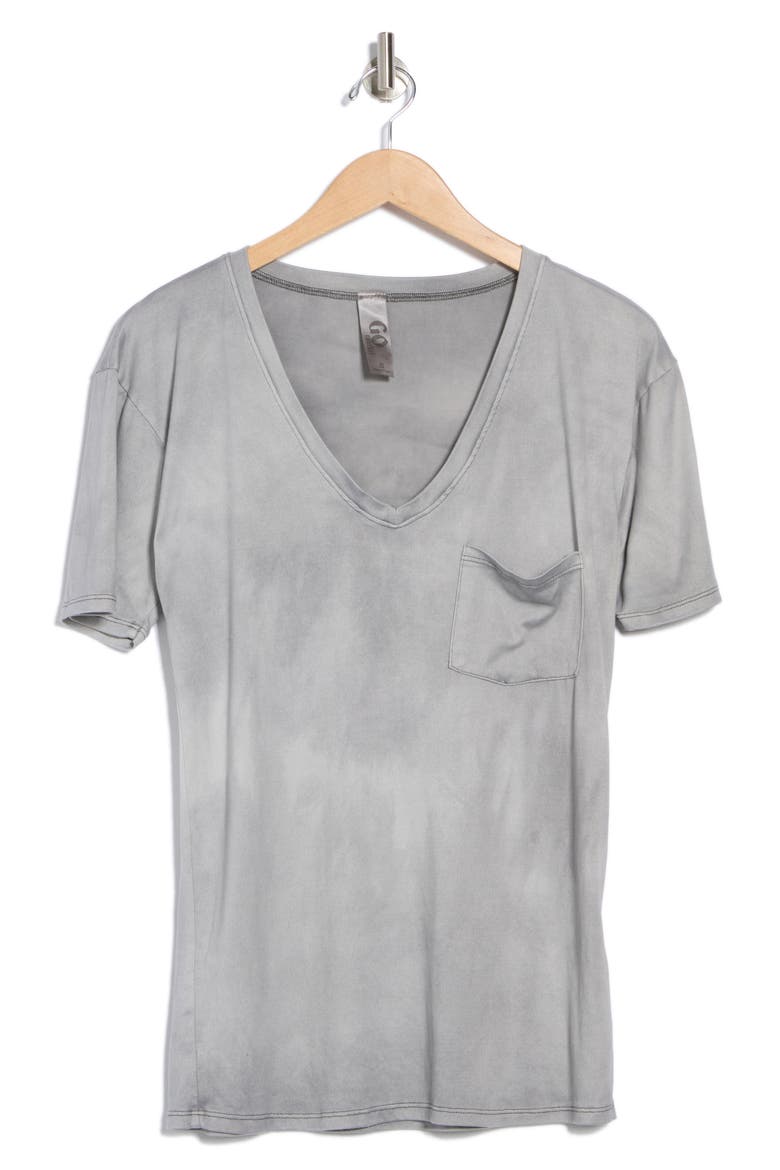 V-Neck Pocket T-Shirt, Alternate, color, CHARCOAL