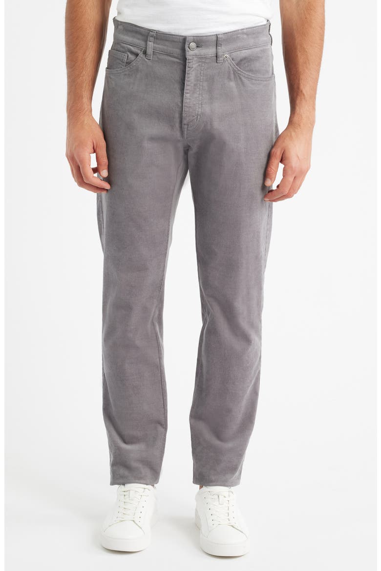 Superior Soft Corduroy 5-Pocket Pants, Main, color, OSLO GREY
