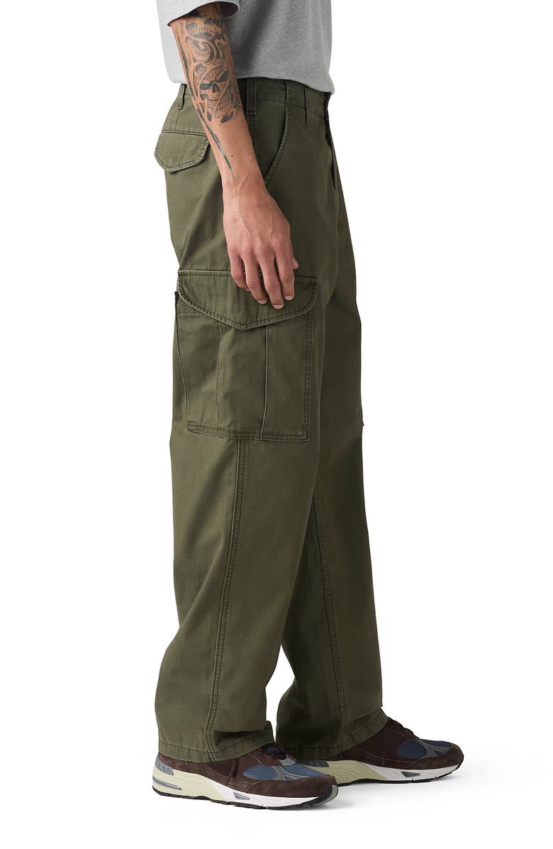Levi's<sup>®</sup> XX Cargo Baggy Pants, Alternate, color, Forest Night