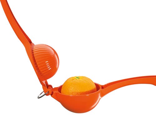 Cilio Aluminum Arancia Orange Squeezer, Orange In Orange