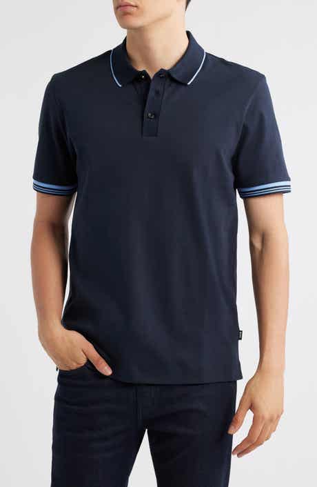 BOSS Parlay Tipped Cotton Polo