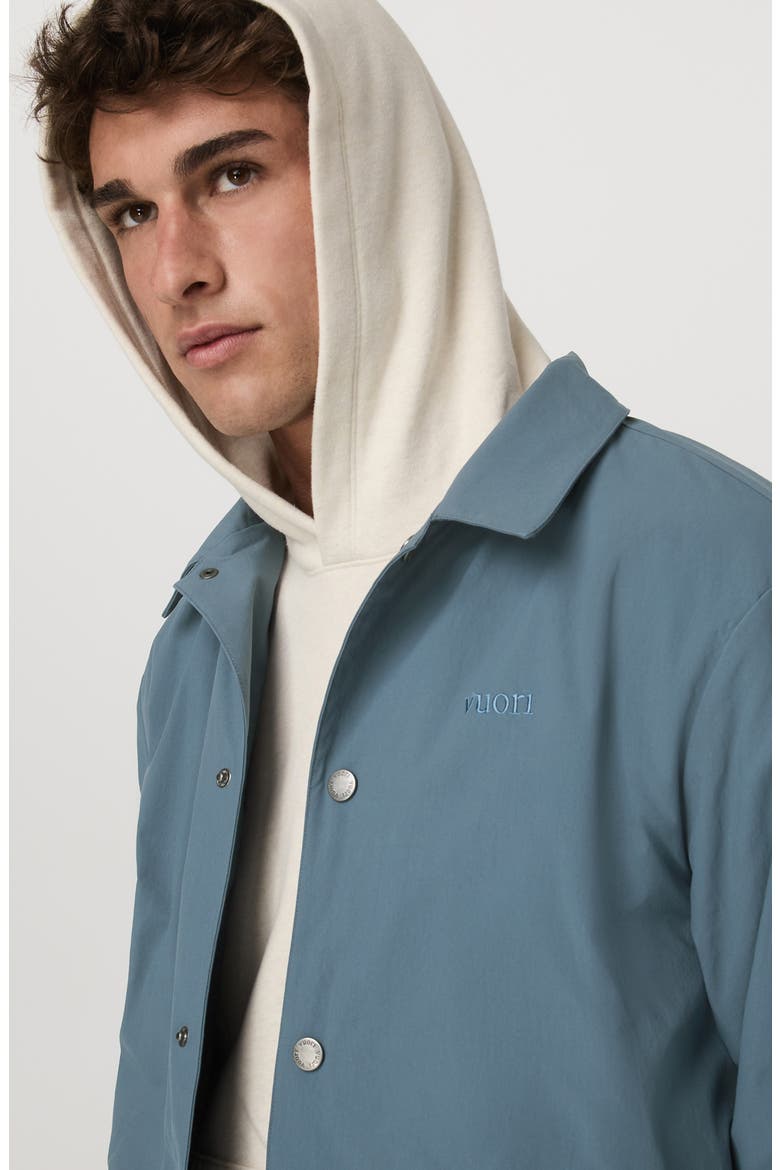V1 Coach's Jacket, Alternate, color, BLUE SEA