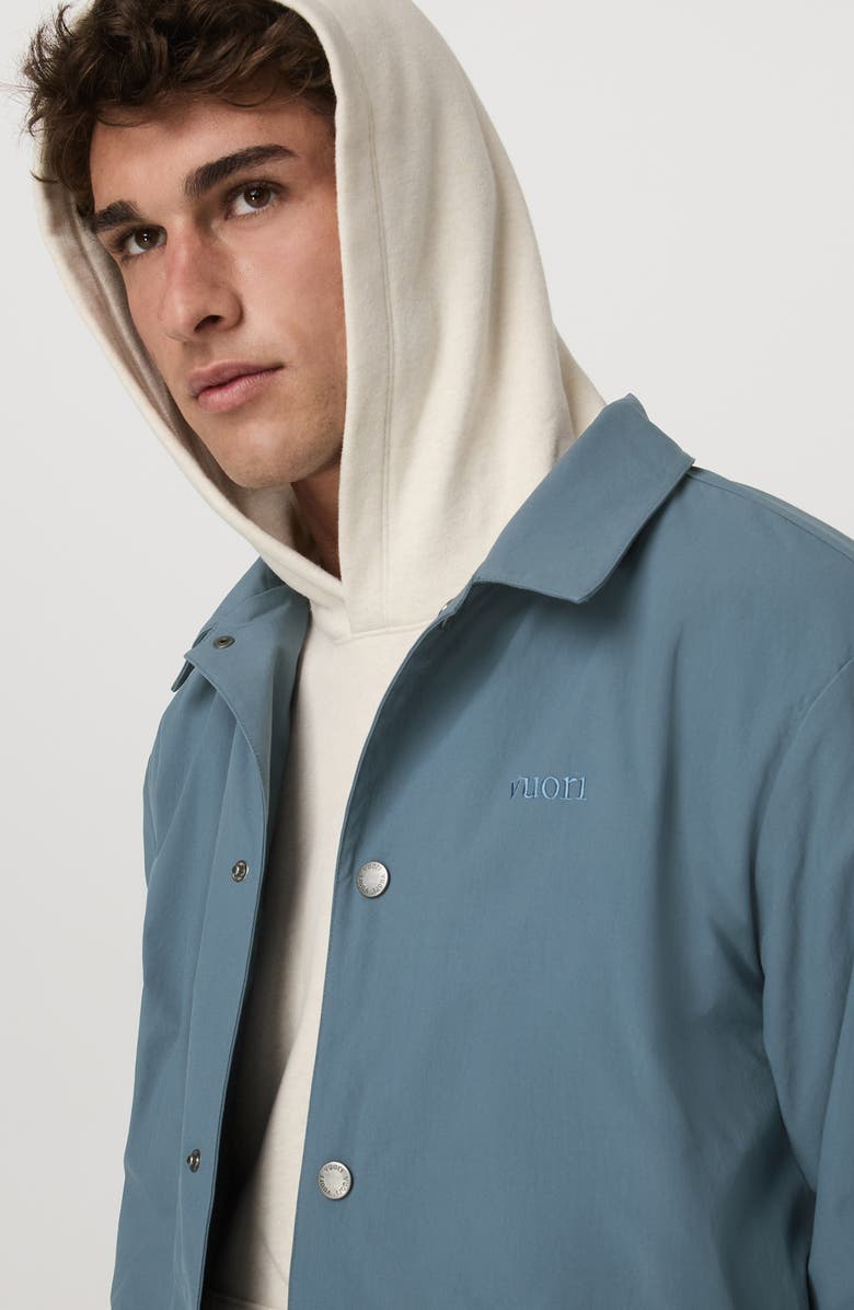 Vuori V1 Coach's Jacket, Alternate, color, Blue Sea