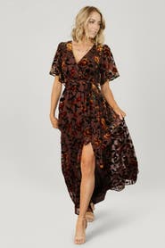Baltic Børn Uma Velvet Maxi Dress