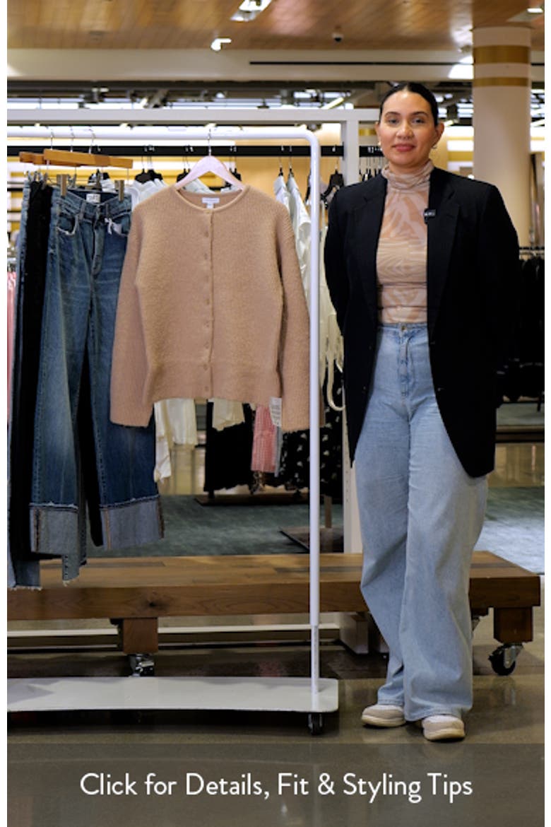 Shaker Stitch Relaxed Cardigan video