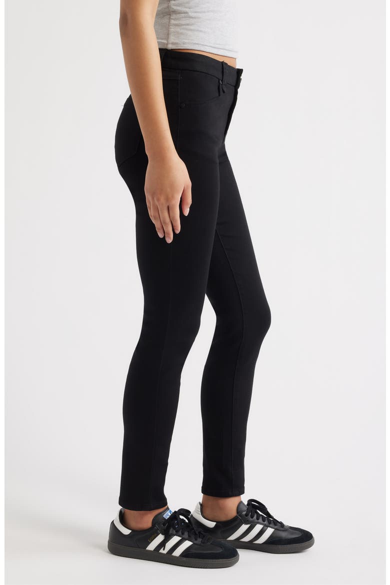 Better Butter High Waist Skinny Jeans, Alternate, color, BLACK