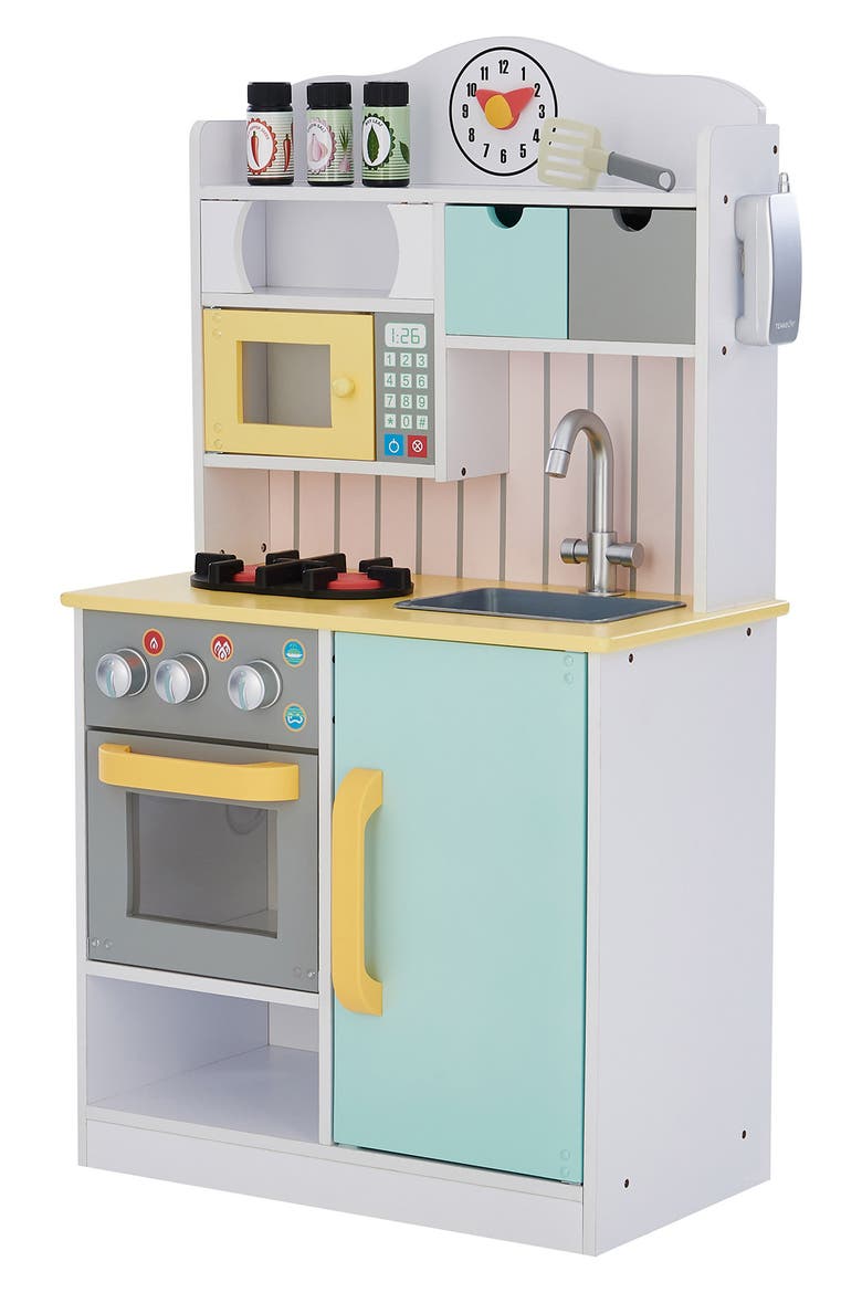 Little Chef Florence Kitchen Playset, Main, color, WHITE/ GREEN/ YELLOW