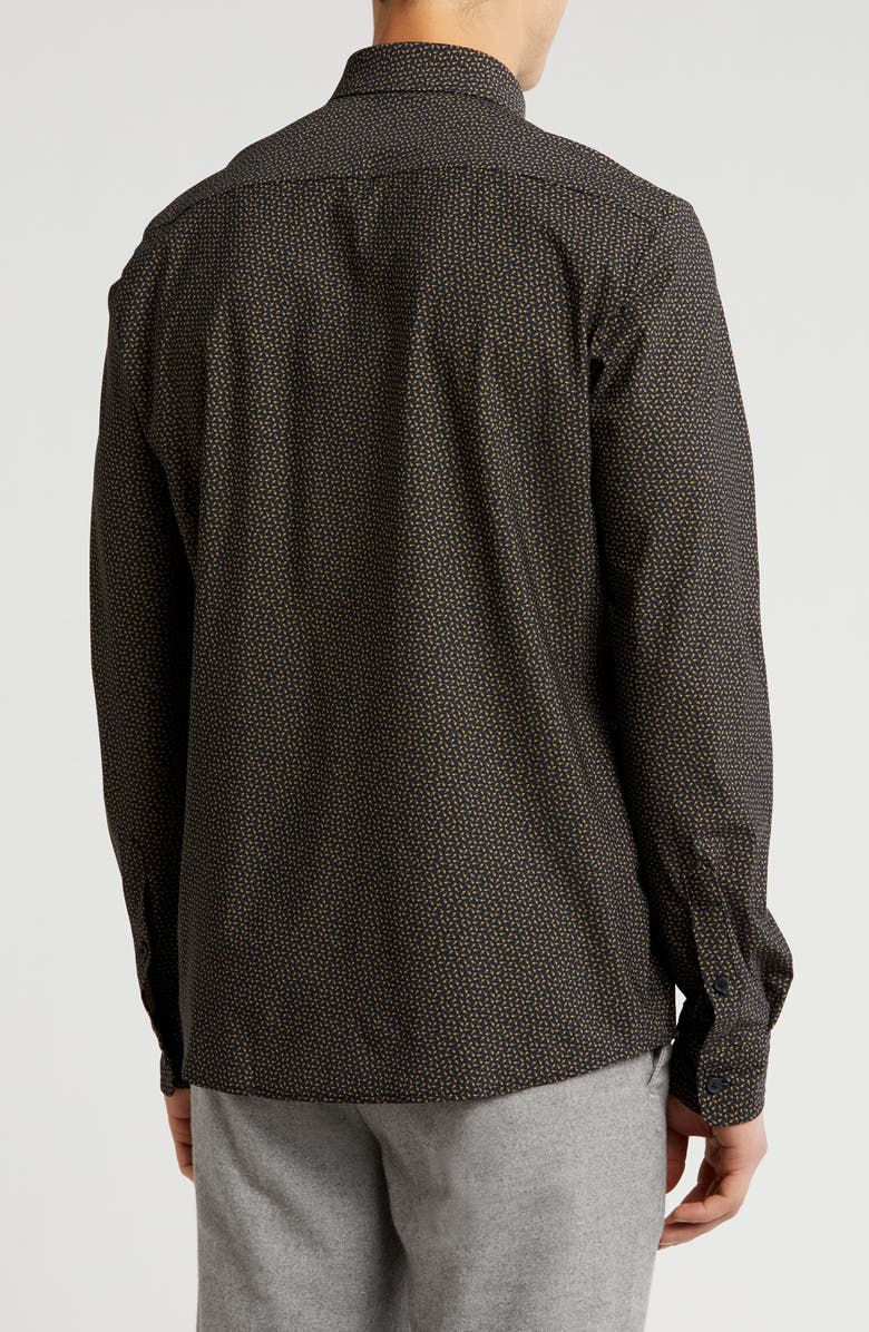 BOSS Roan Kent Button-Up Shirt, Alternate, color, Green