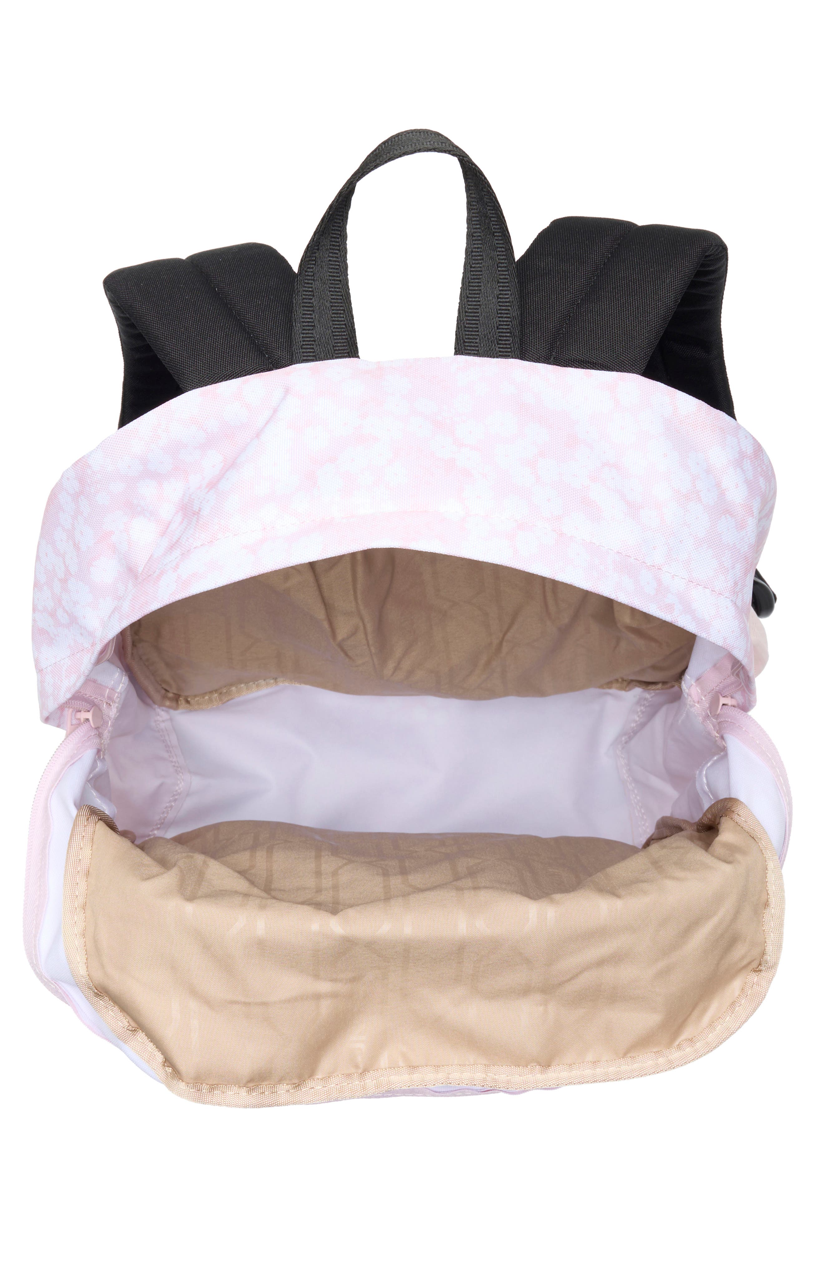 All In Floral Backpack, Alternate, color, BLUSH FLORAL TEXTILE TEXTURED