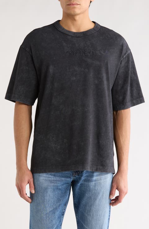 Powder Wash Heavyweight Cotton T-Shirt